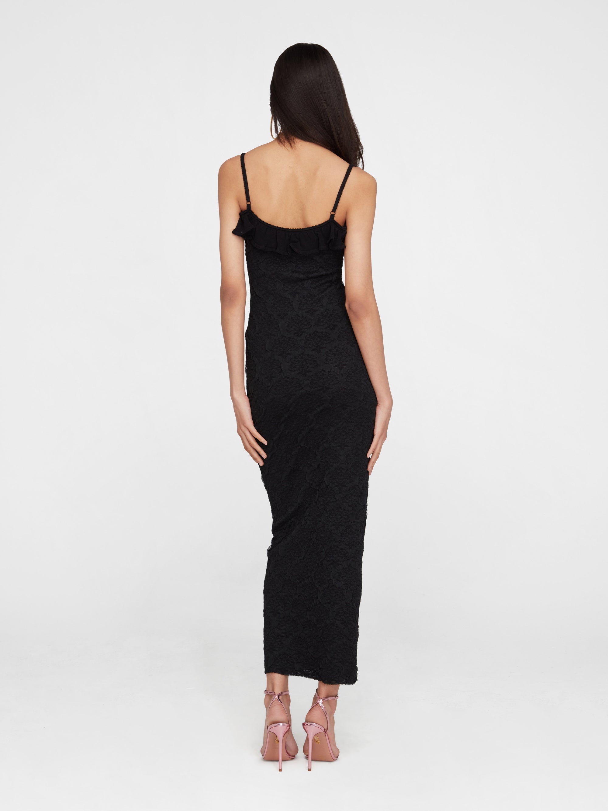 Lanzarote Black Long Dress
