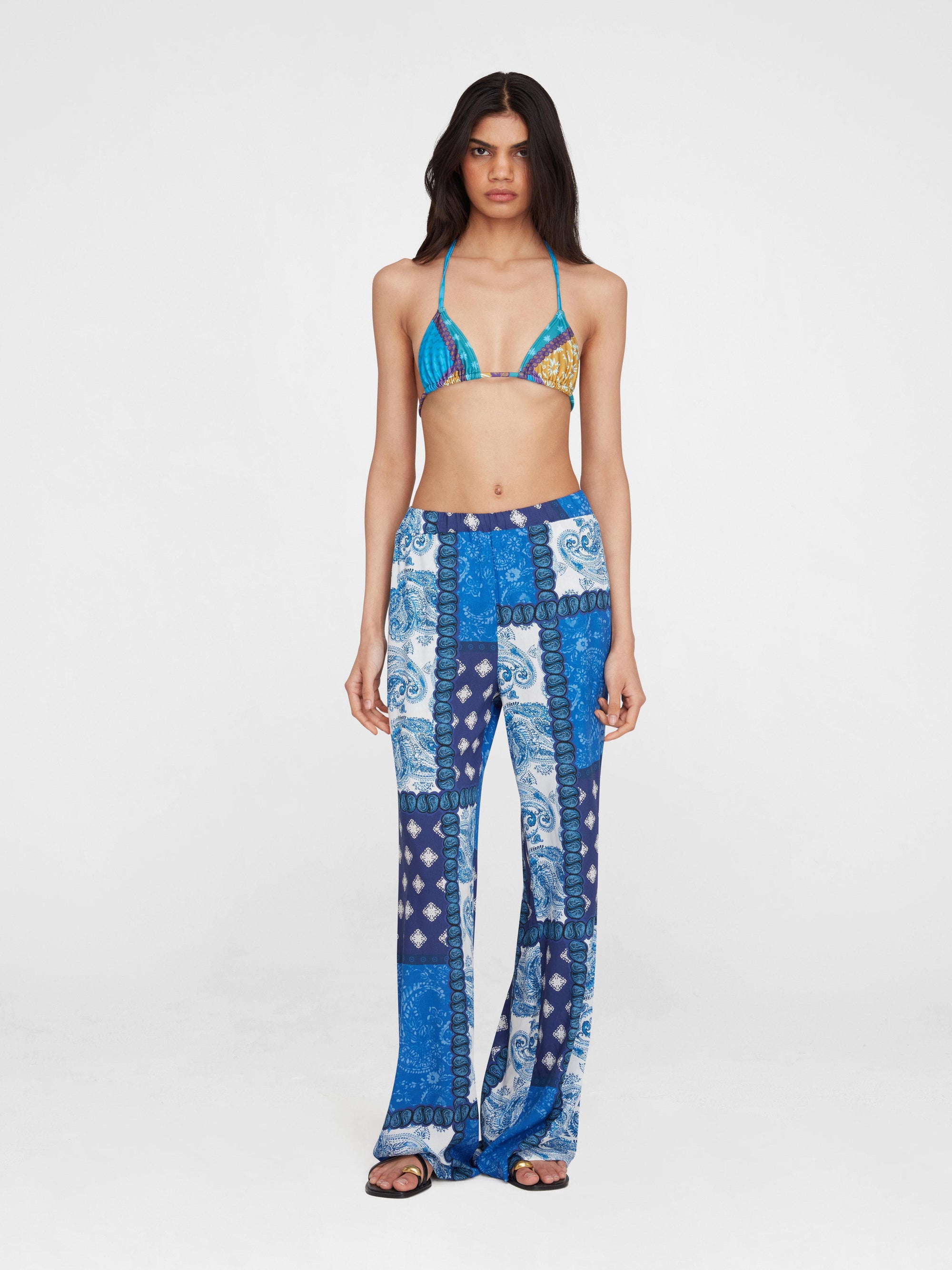 Midnight Paisley Pants