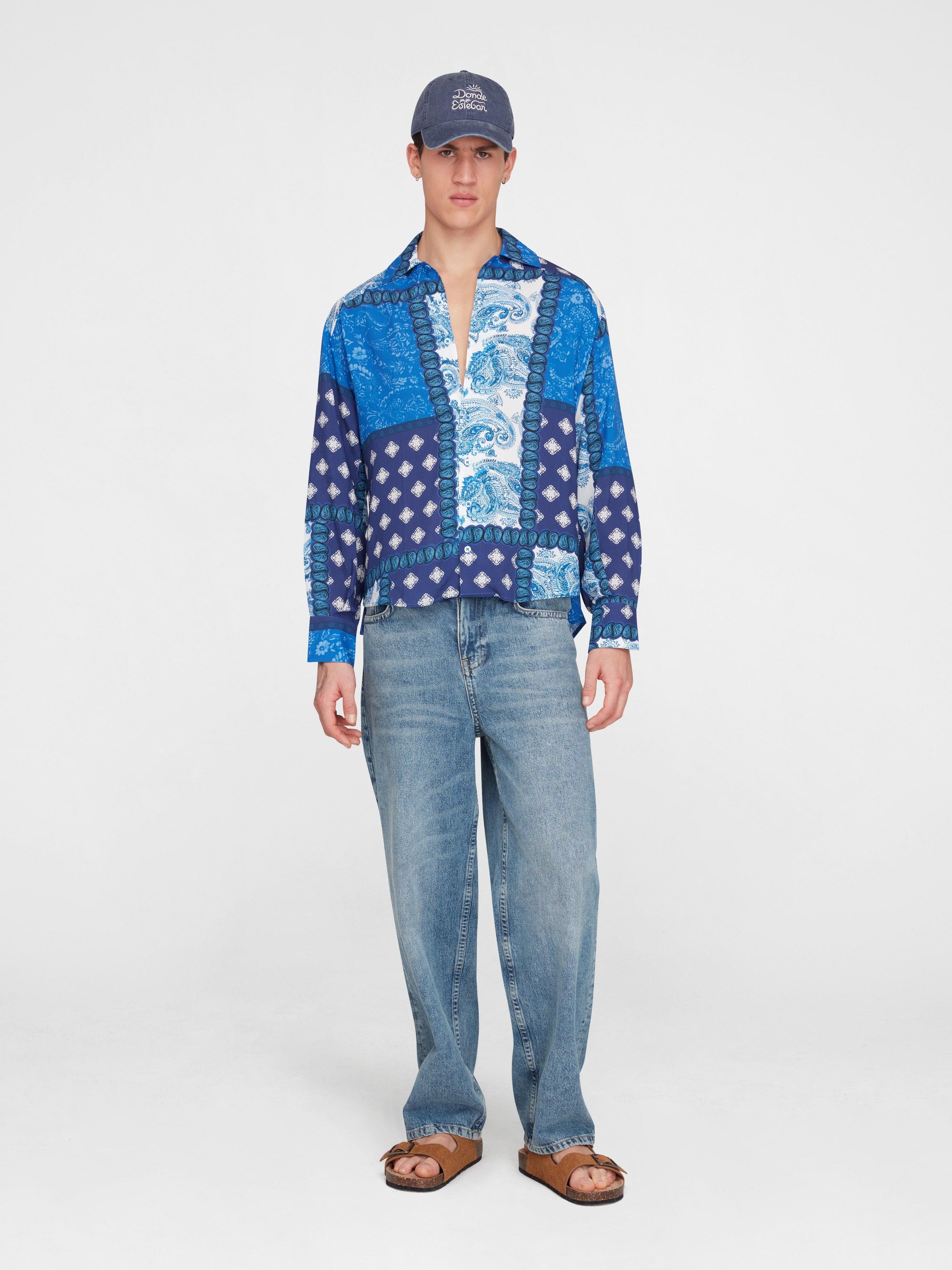 Midnight Paisley Shirt