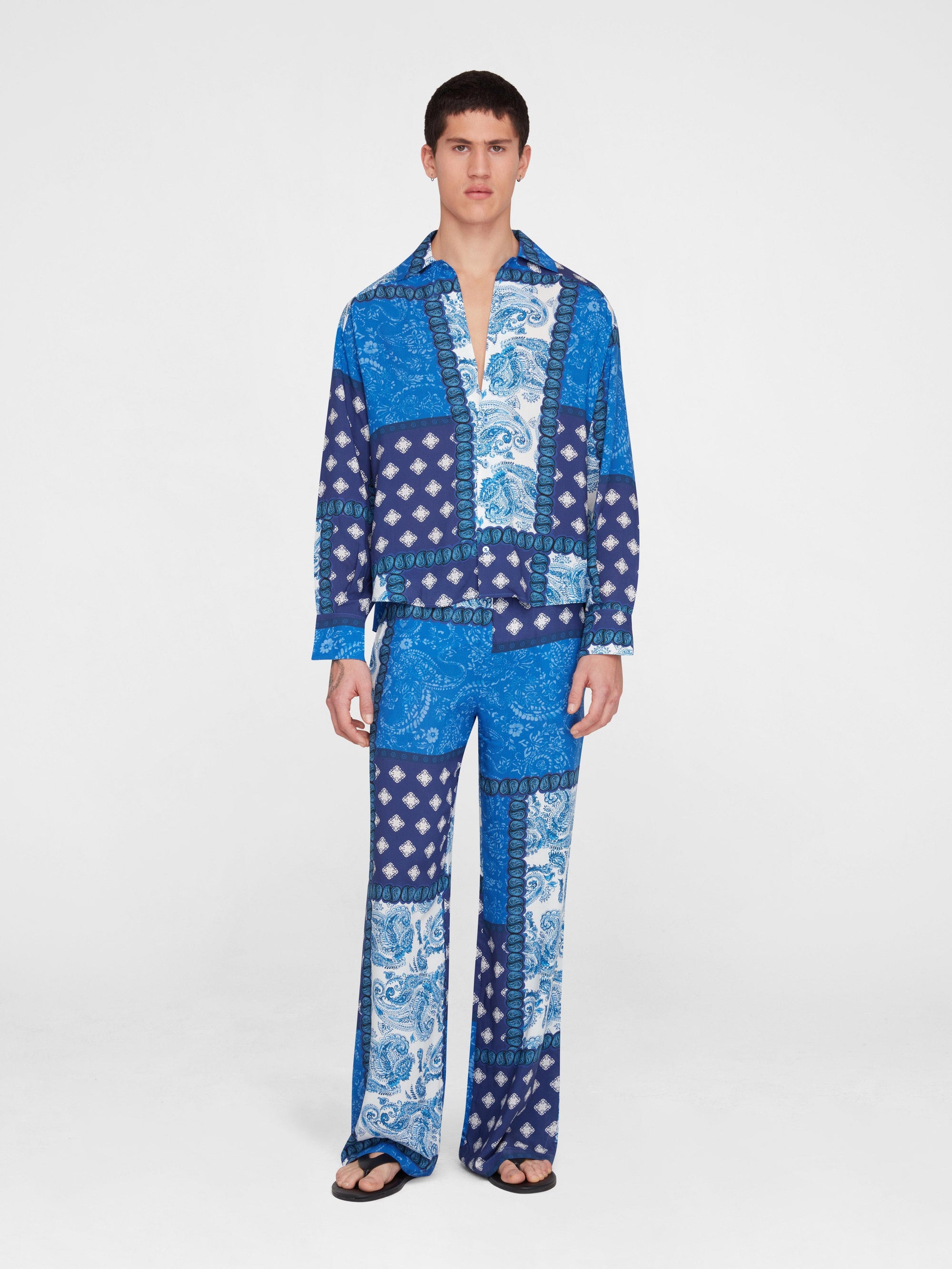 Midnight Paisley Pants