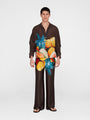 Salpicon Long Sleeve Silk Shirt