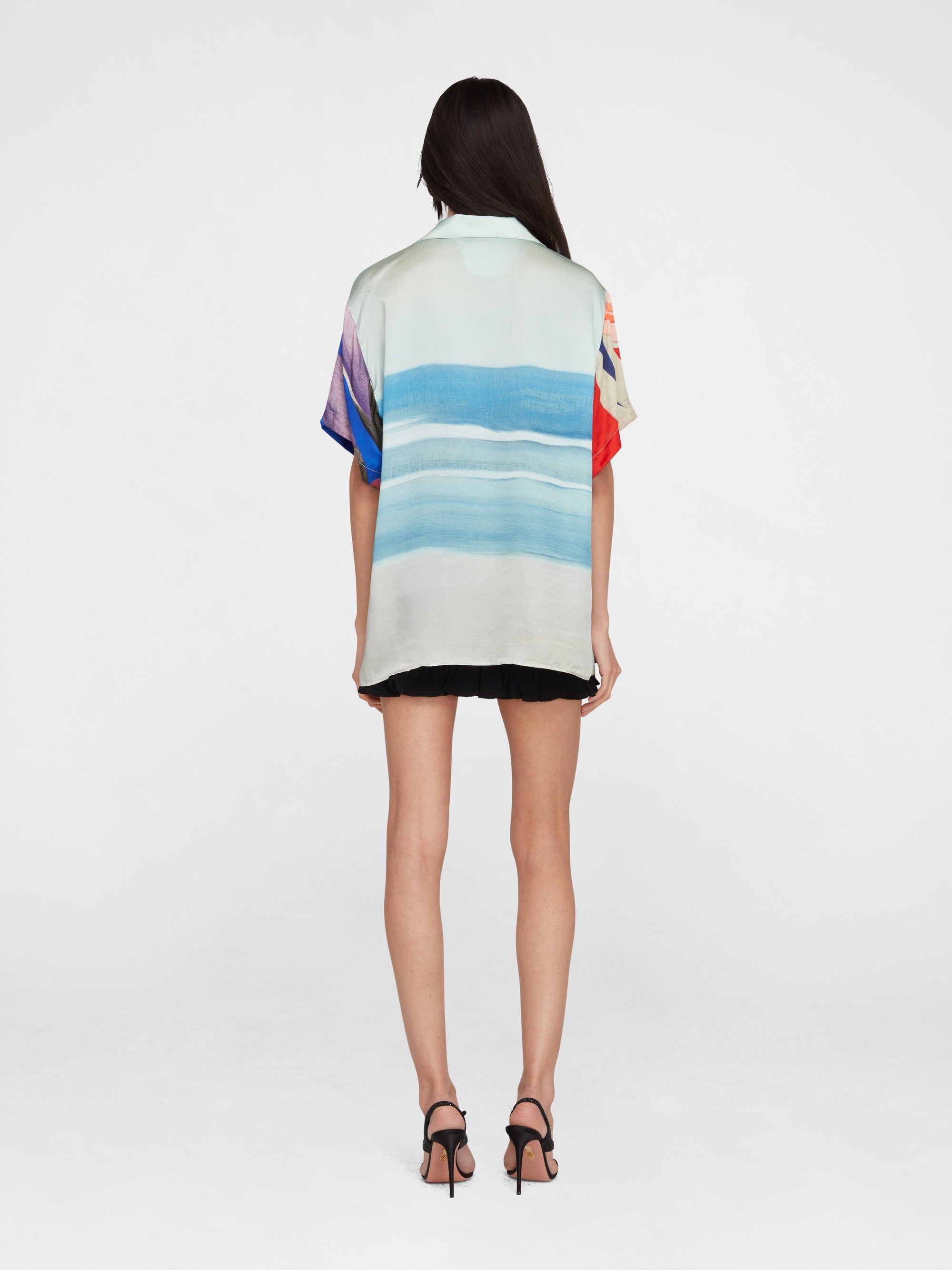 Salpicon Short Sleeve Silk Shirt
