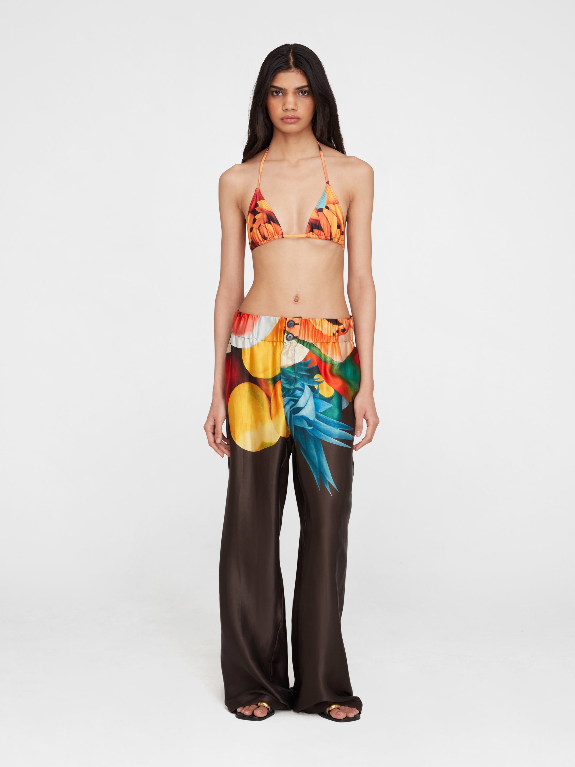 Salpicon Silk Pants