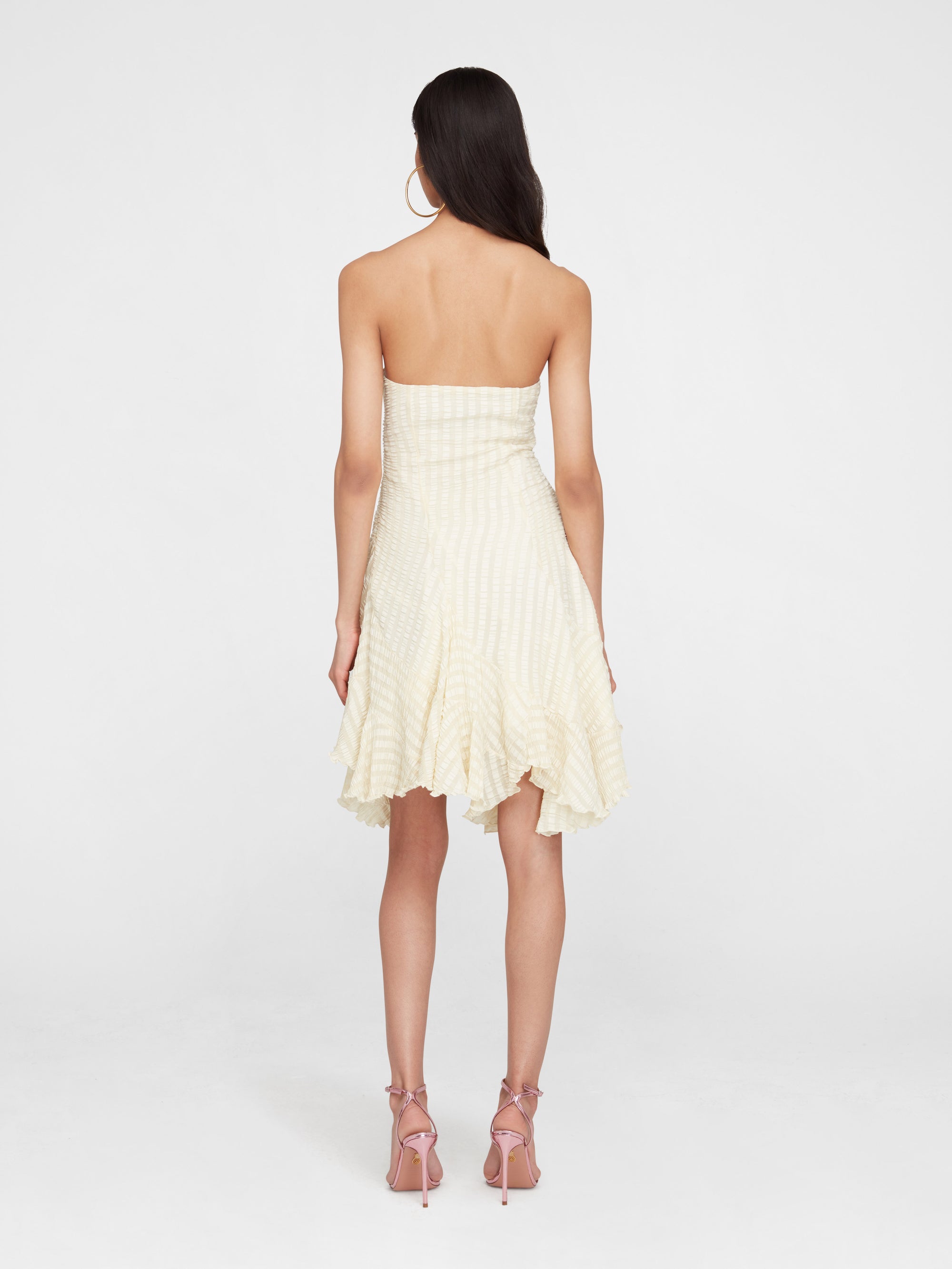 Navarin Silk Jacquard Dress