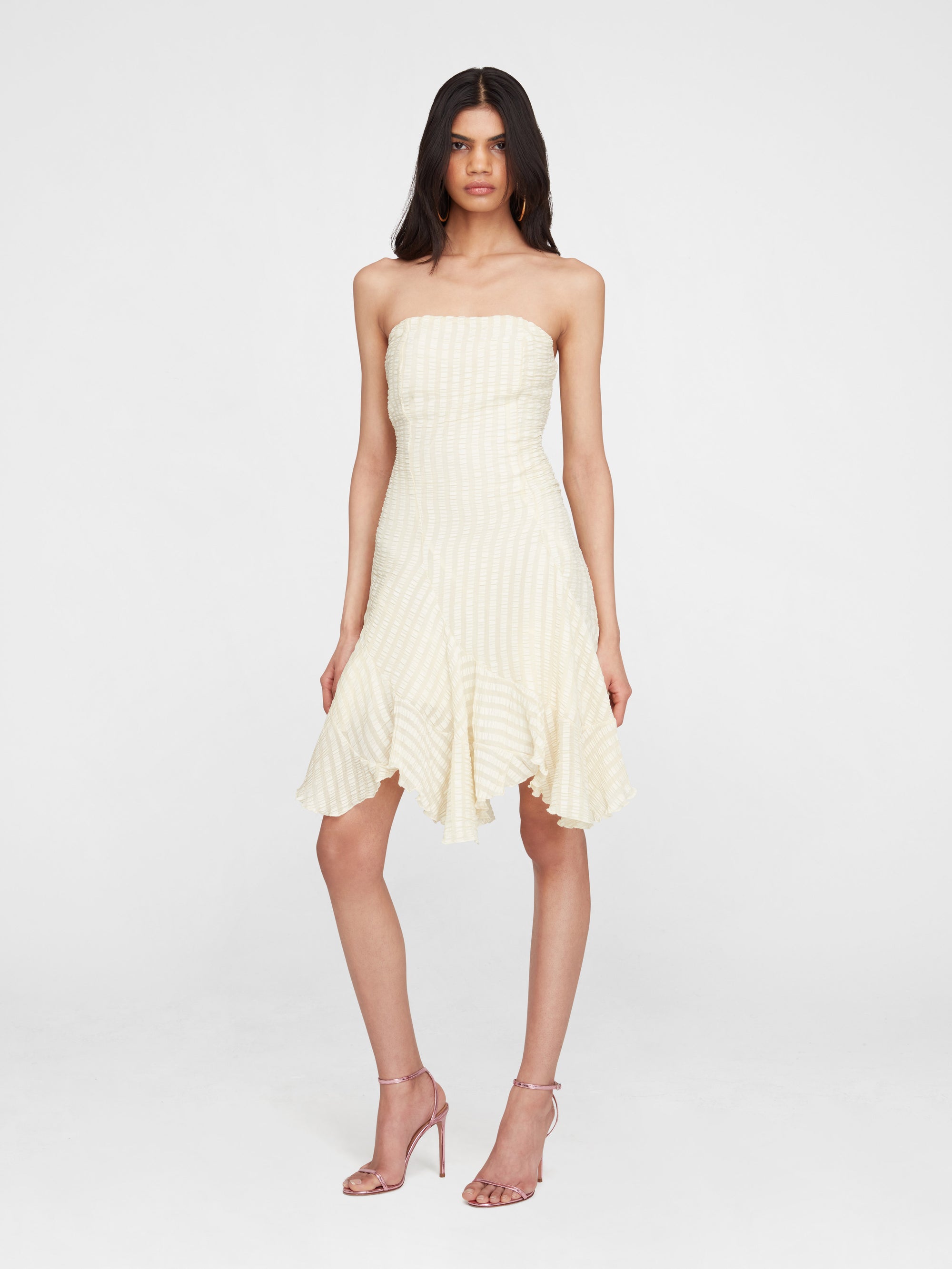 Navarin Silk Jacquard Dress