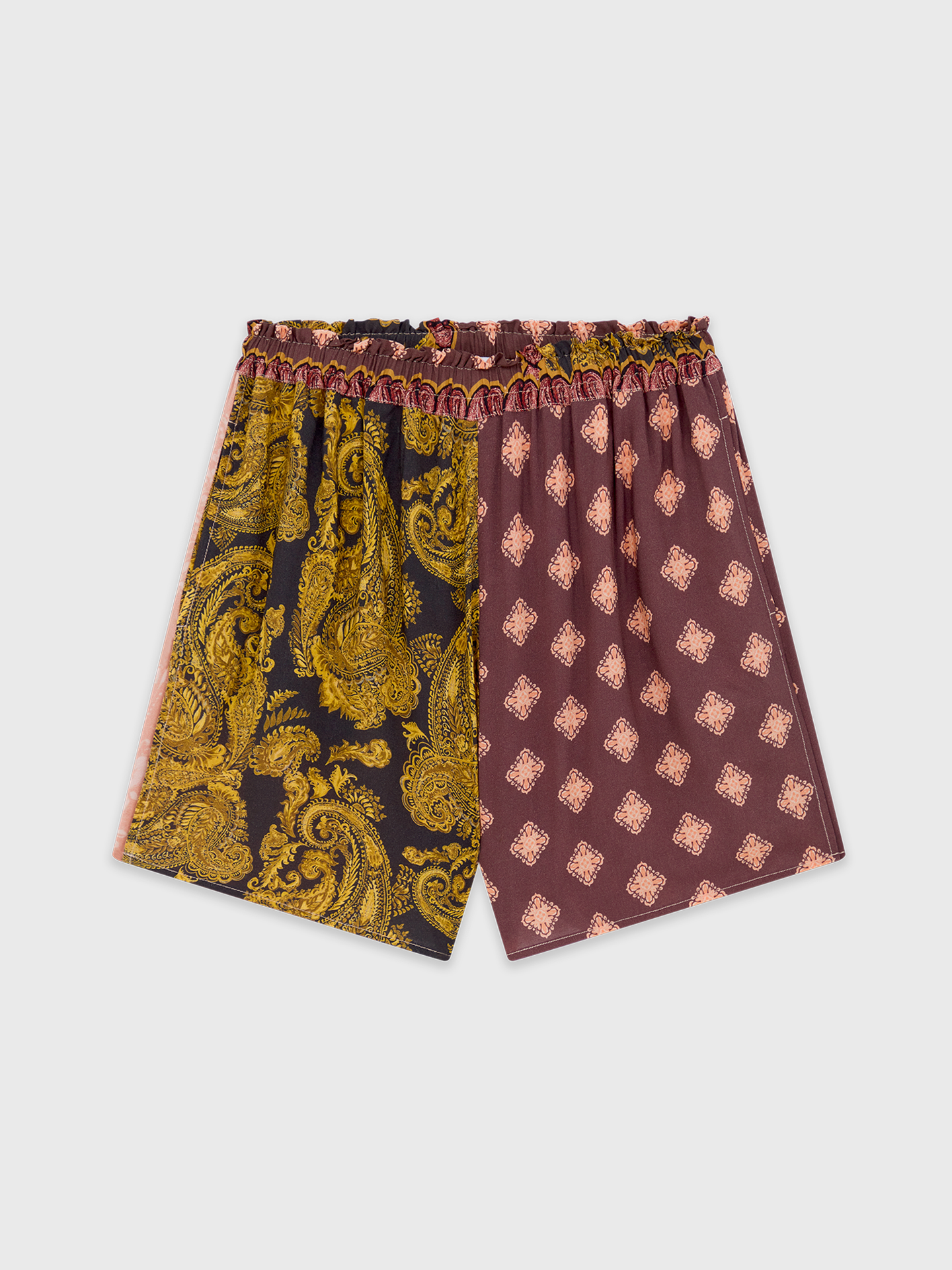 Brown Estrellitas Shorts