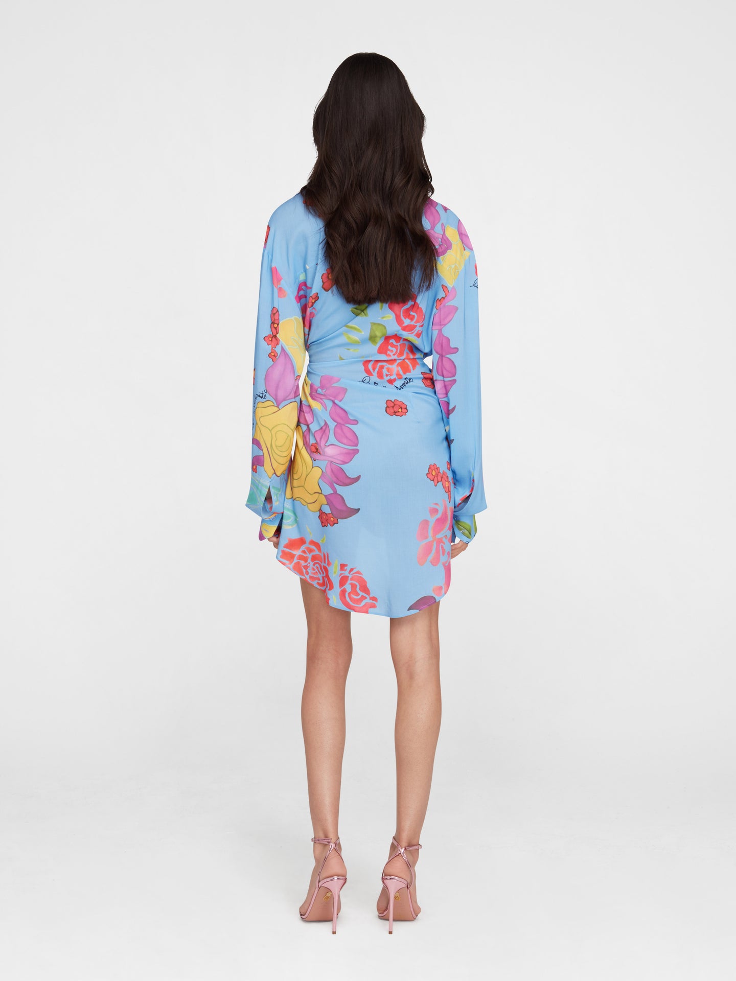 Cielo Wrap Mini Dress