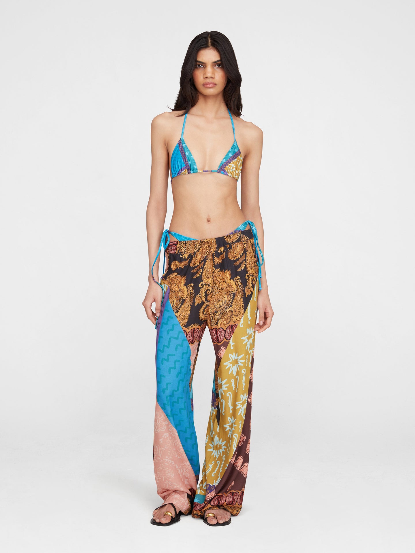 Brown Estrellitas Pants