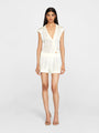 Guayabera Cream Top