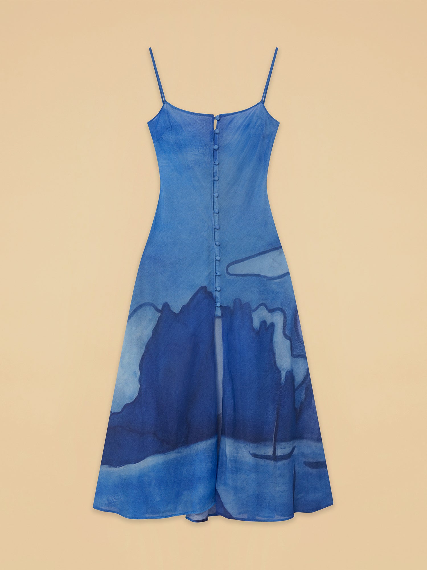 Es Vedra Silk Midi Dress