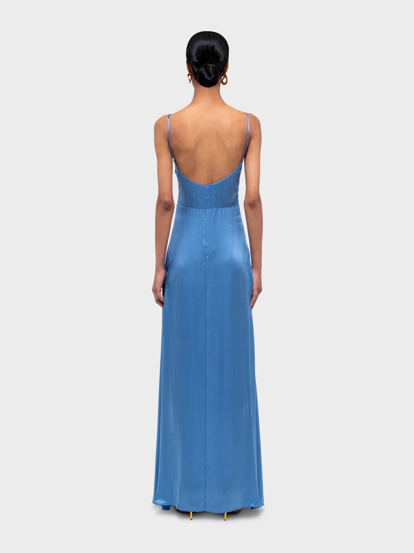 Es Vedra Silk Long Dress