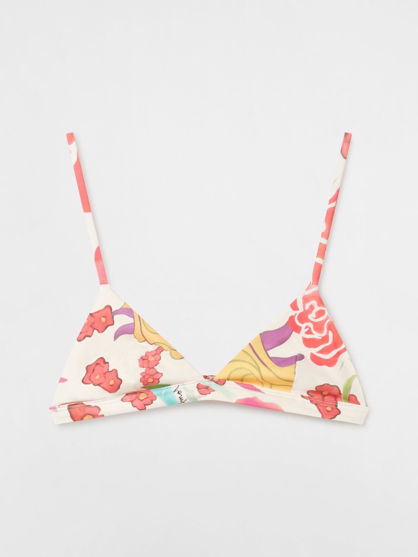 Flores Bikini Top
