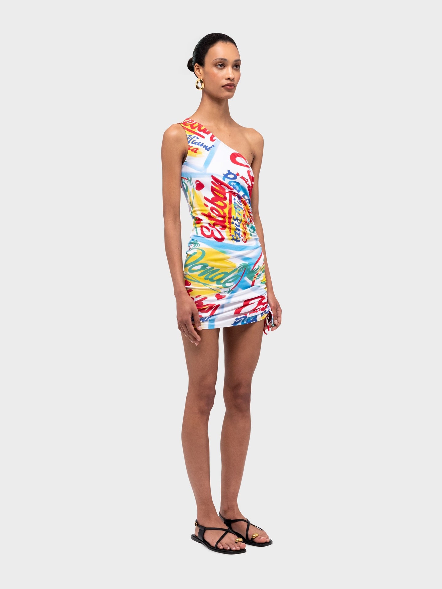 Bazurto One-Shoulder Dress