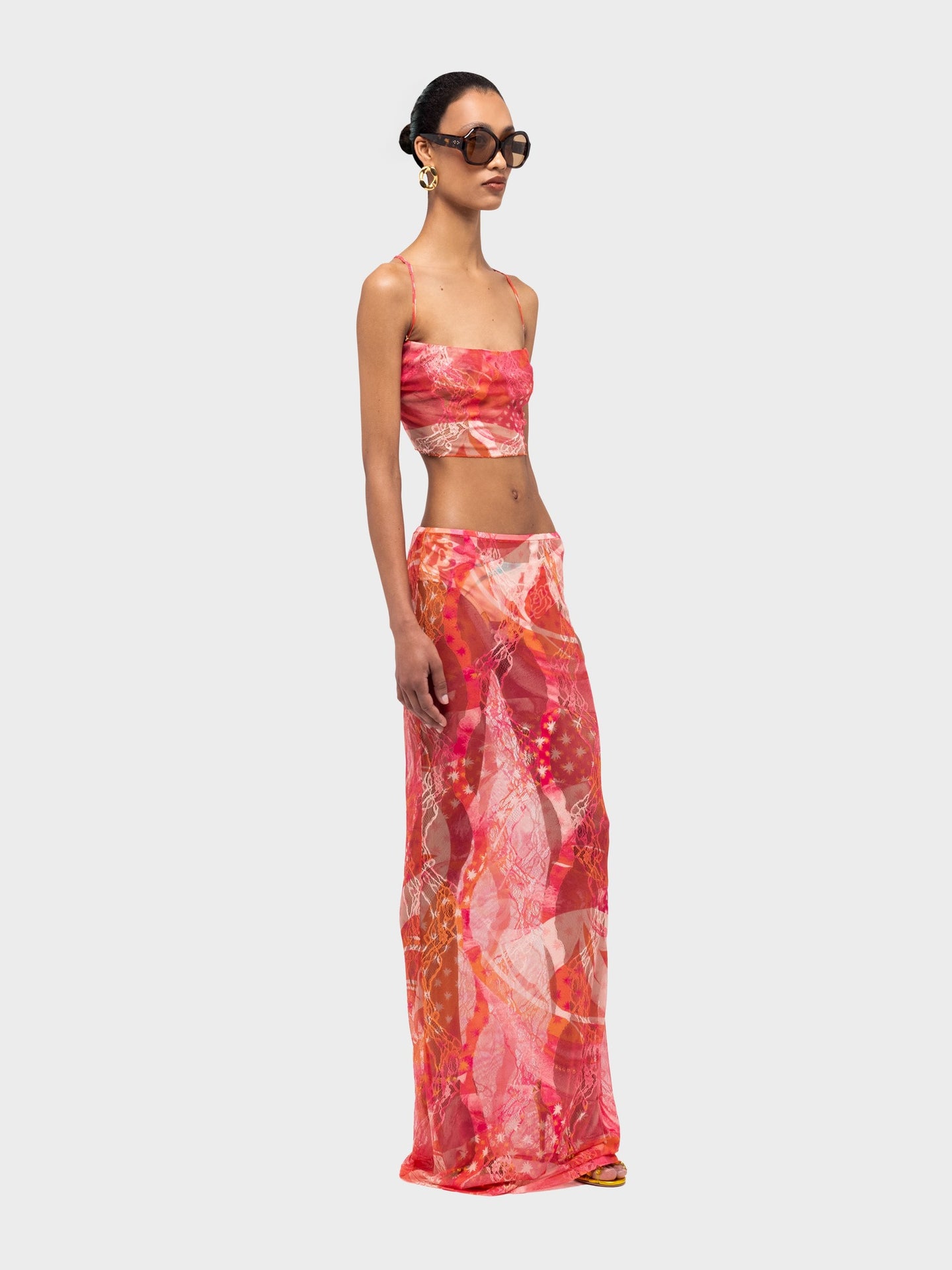 Toronja Lace Long Skirt