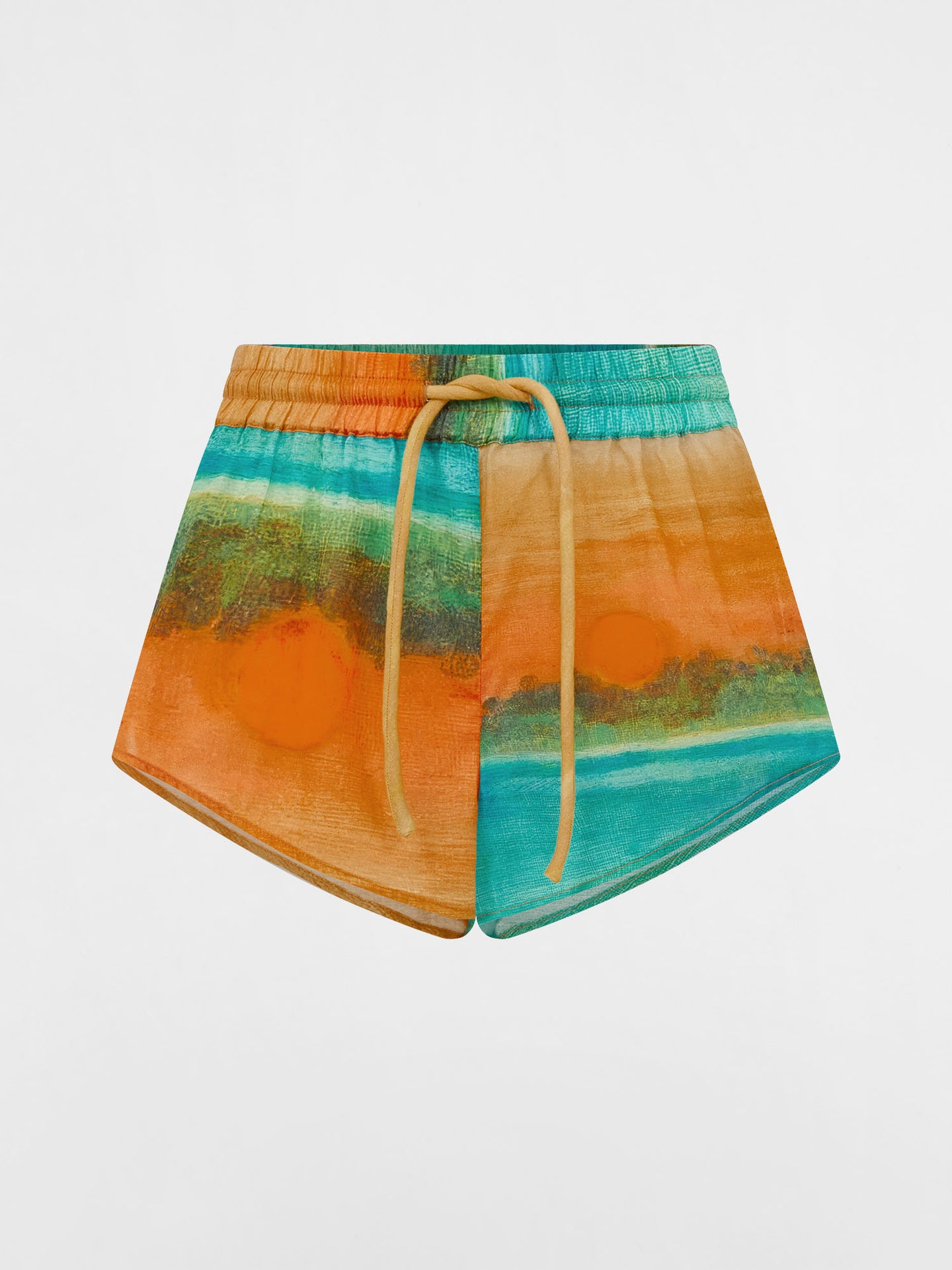 Formentera Cotton Voile Mini Shorts