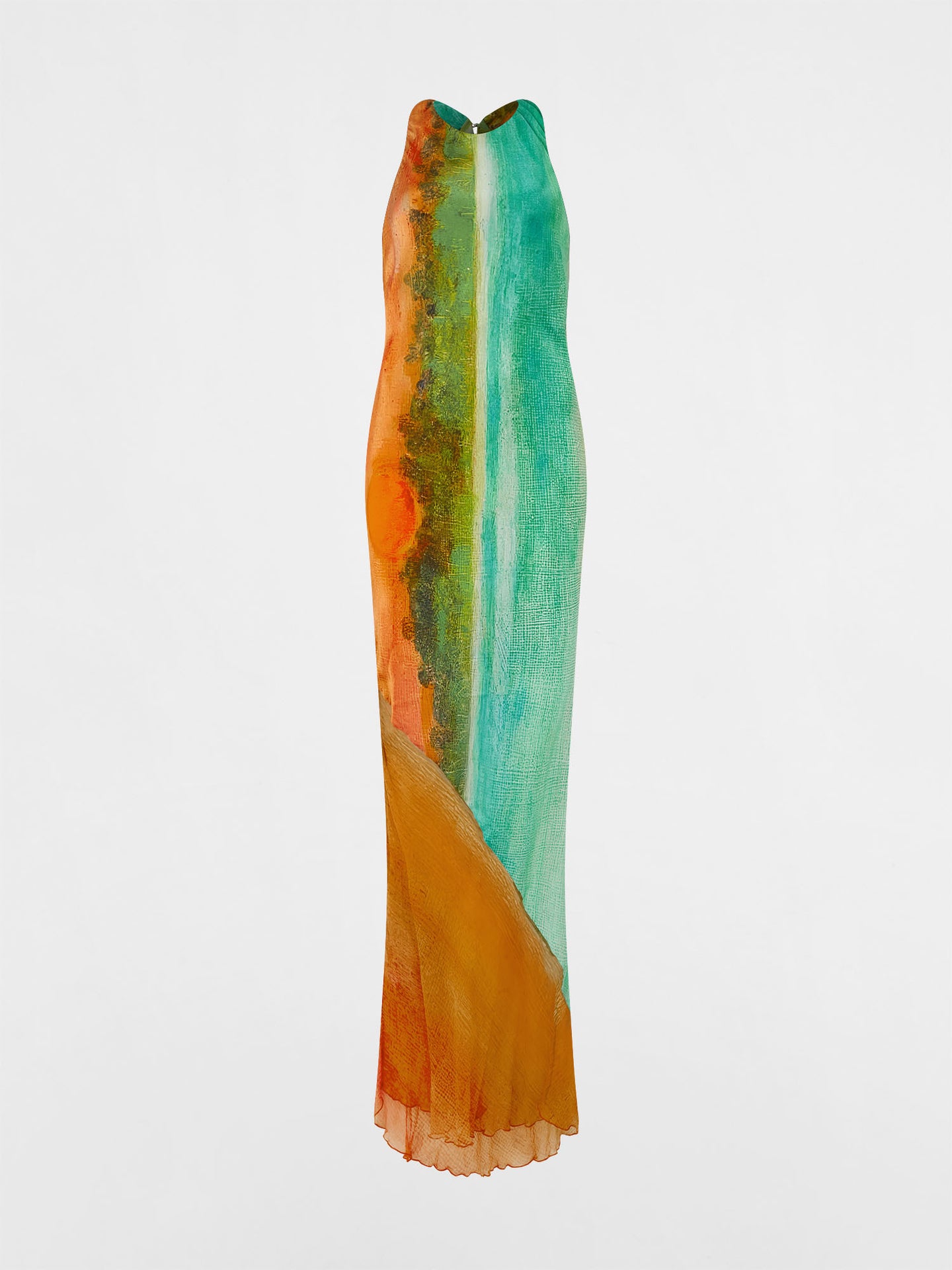 Formentera Silk Long Dress