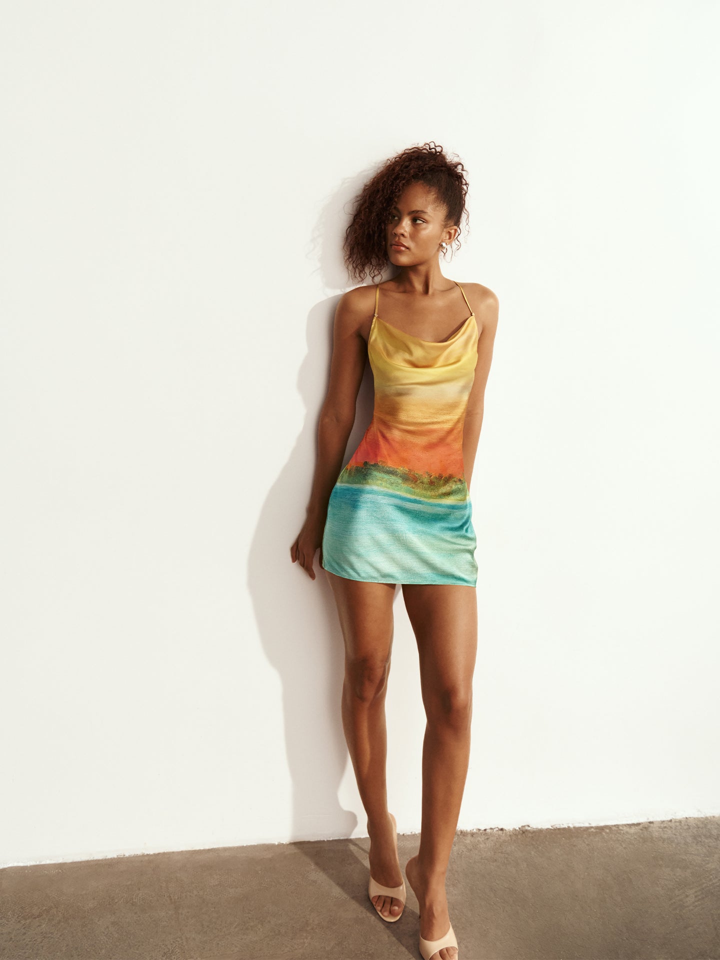 Formentera Silk Mini Dress
