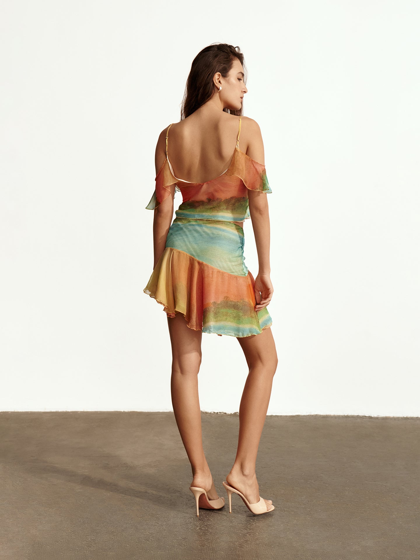 Formentera Silk Skirt