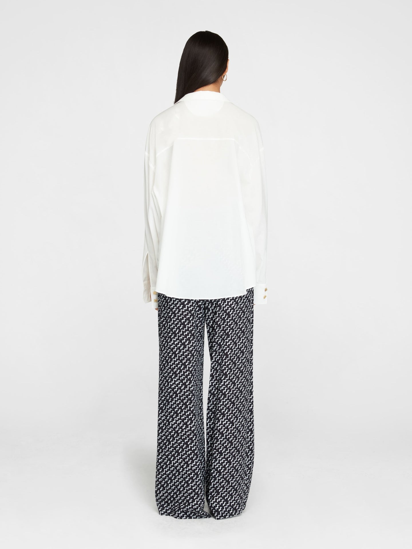 White Lanzarote Cotton Voile Shirt