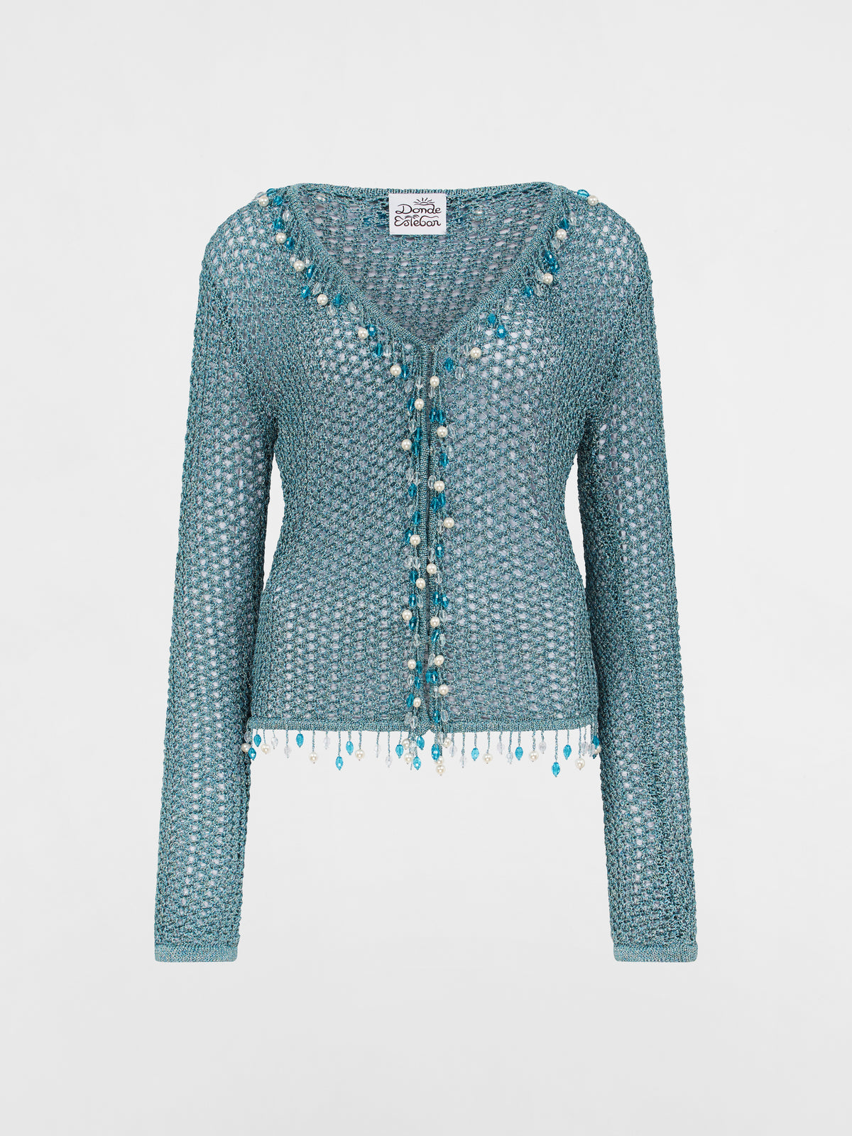 Luna Beaded Knit Cardigan