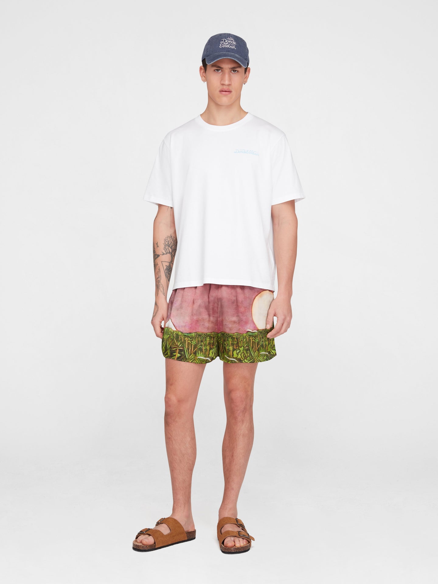 La Sierra Silk Mini Shorts