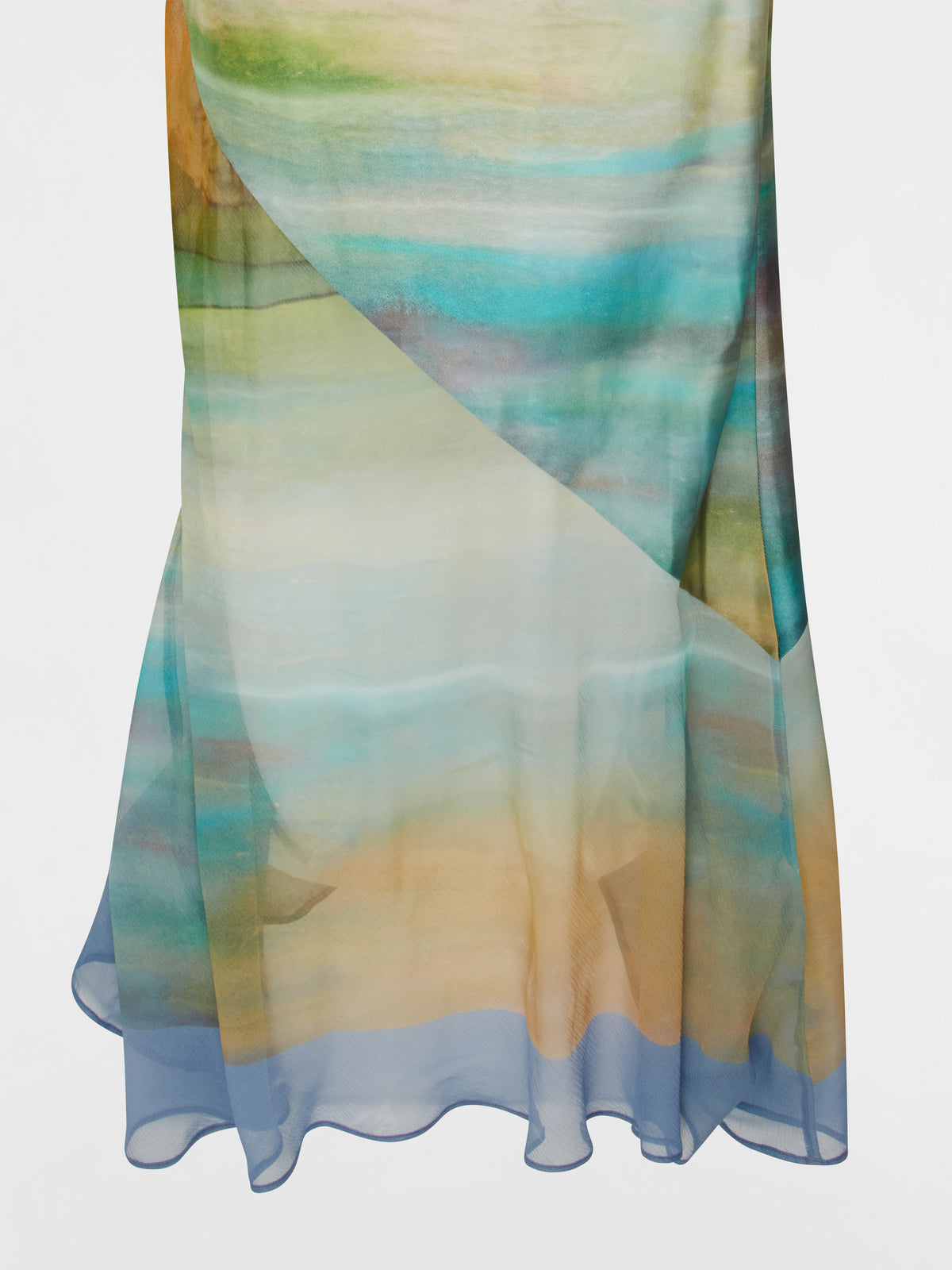 Tormenta Silk Long Dress