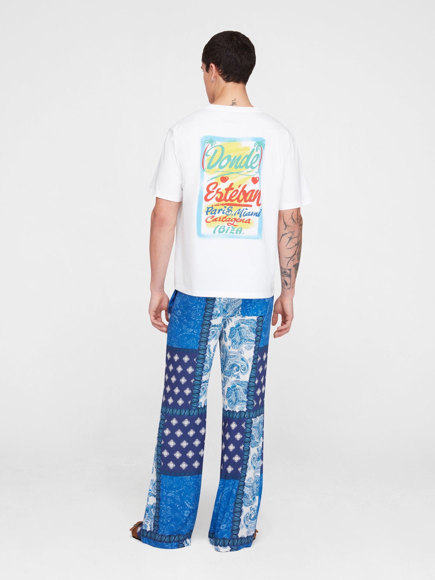 Midnight Paisley Pants