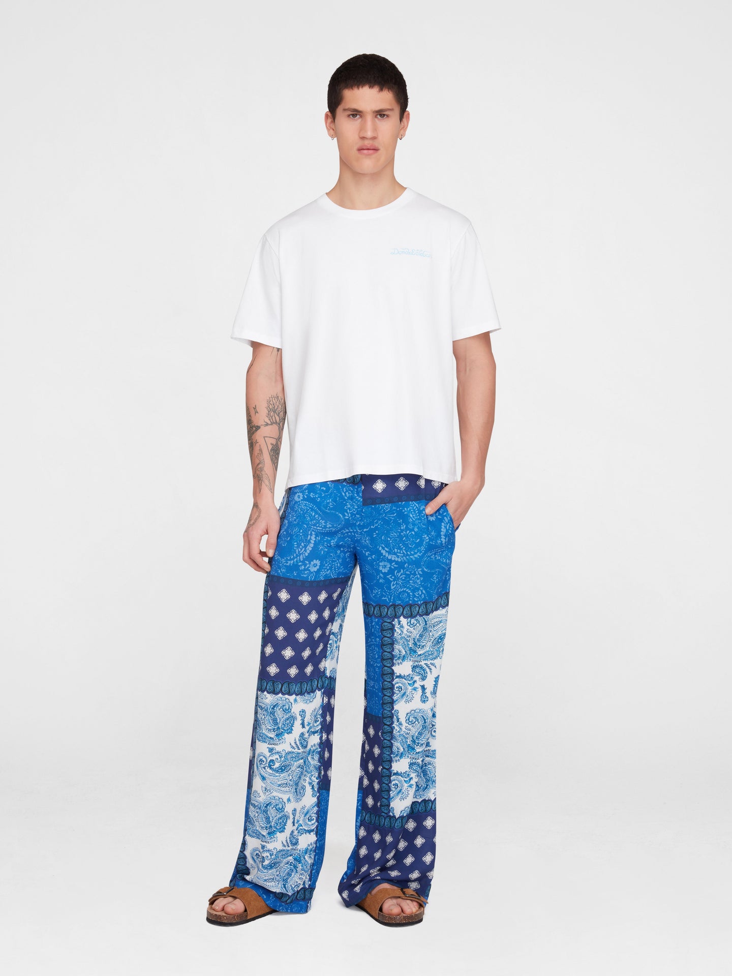 Midnight Paisley Pants