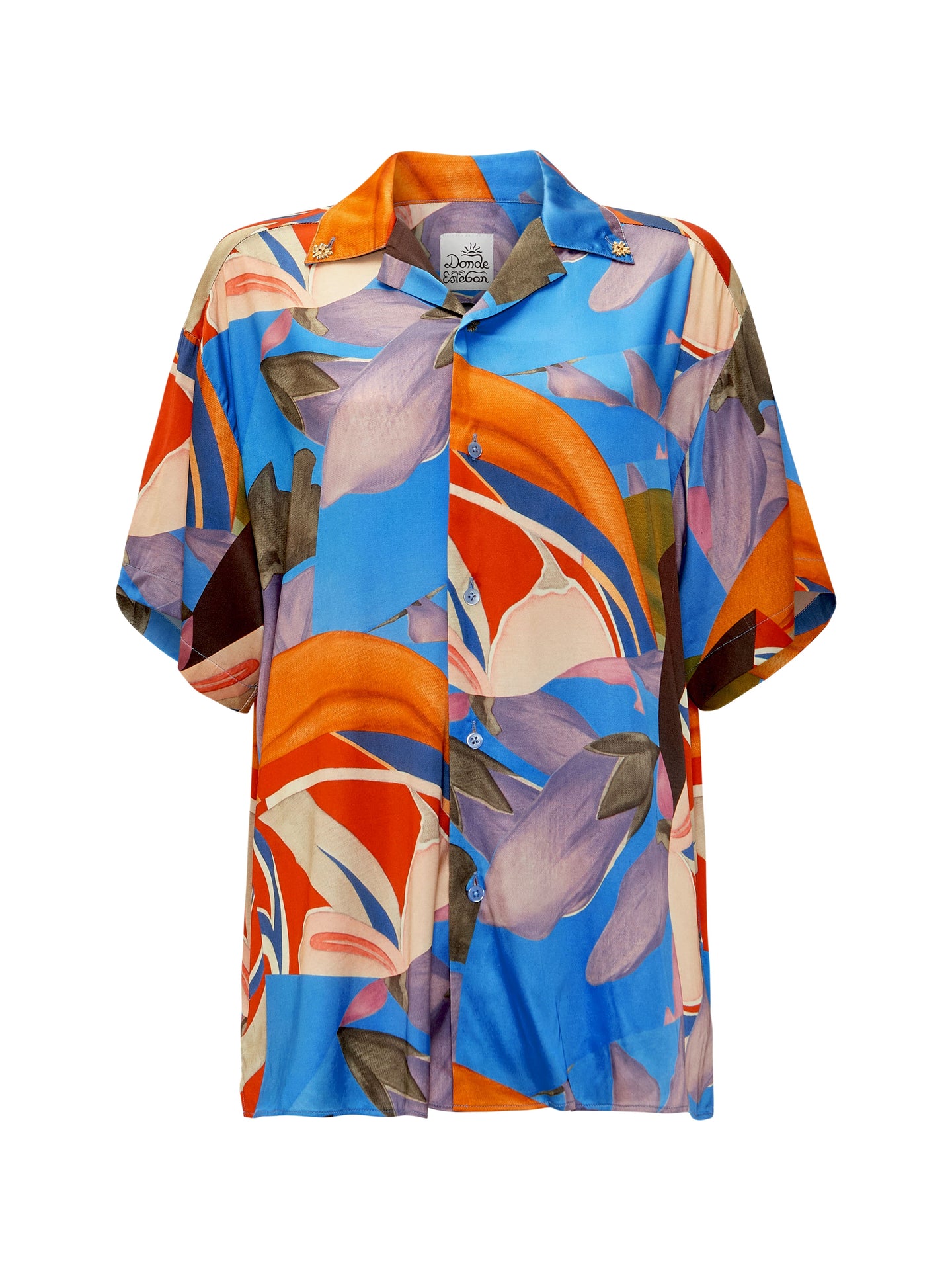 Palenque Flores Short Sleeve Shirt