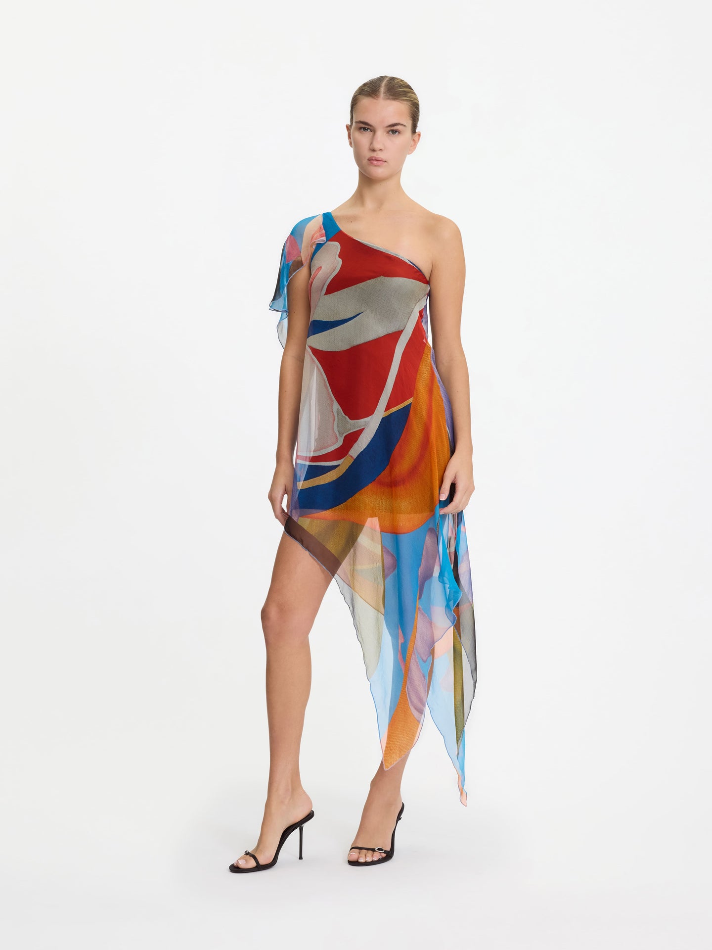 Palenque Flores Silk Caftan